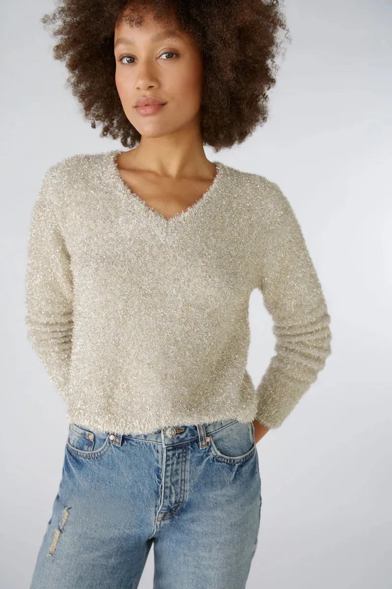 89192 Festive Gold Pullover