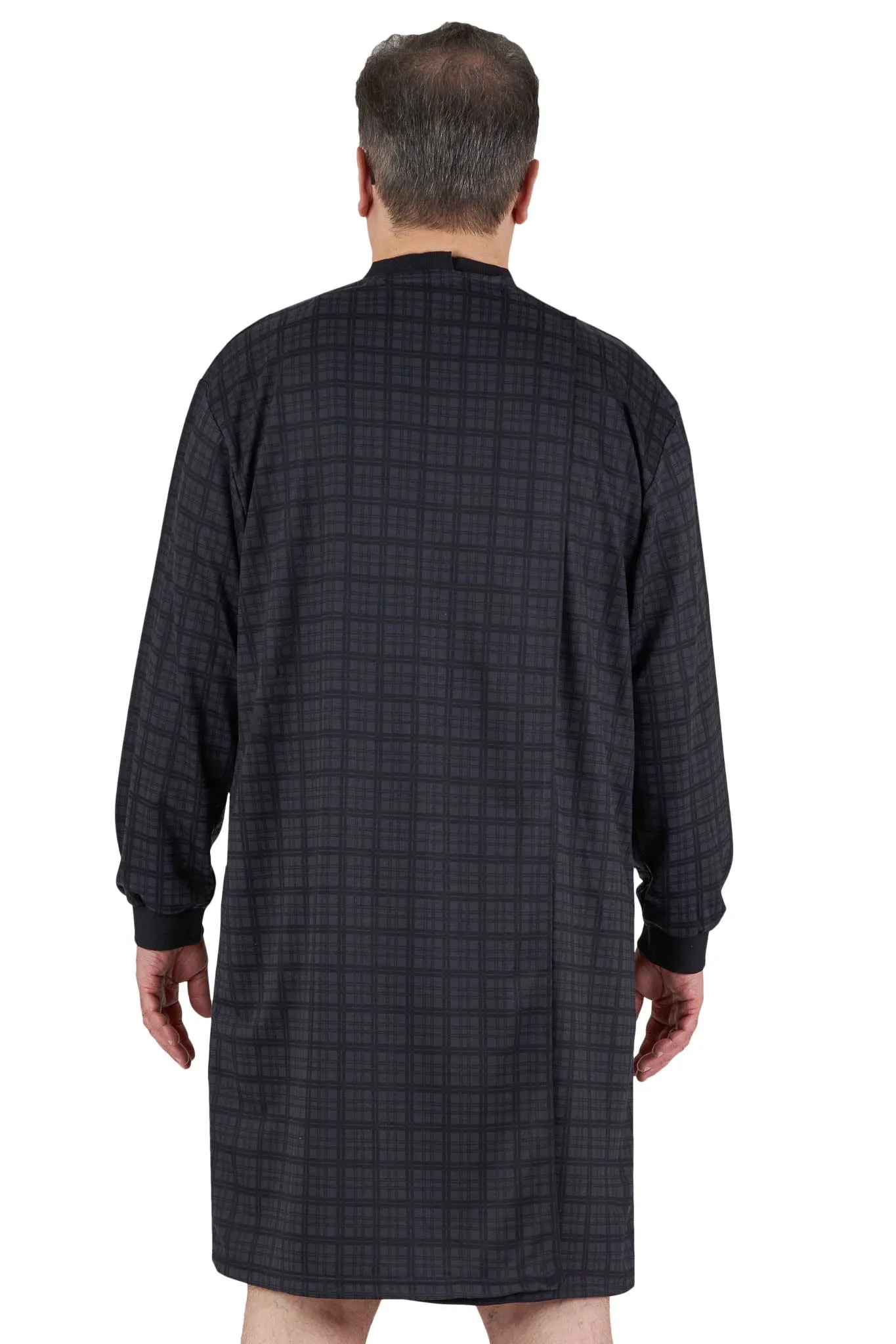 Adaptive Nightshirt - Billy | Black Check