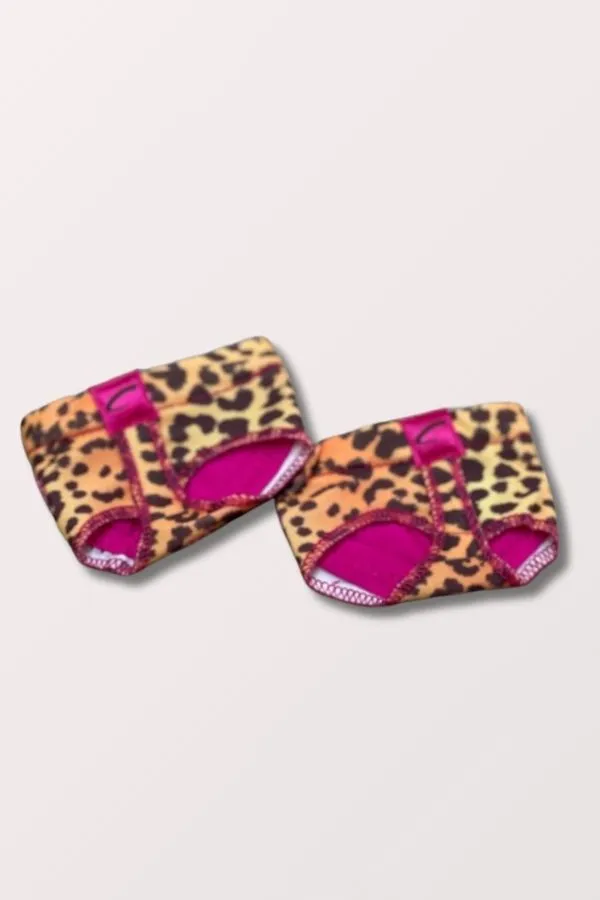 Adult Jelz footUndeez - Leopard Print (Size Med Only)