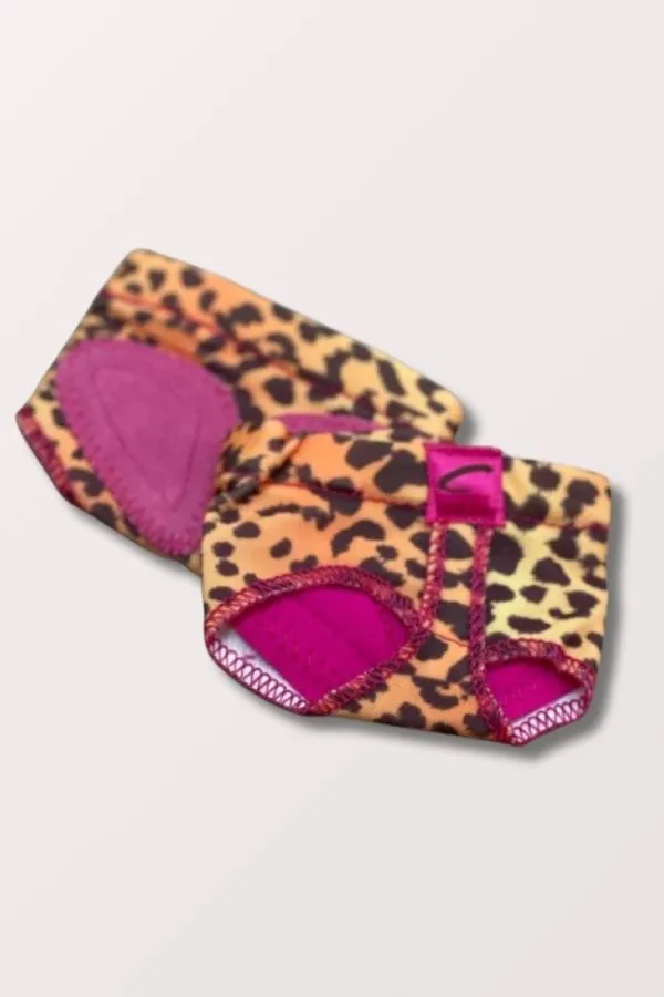 Adult Jelz footUndeez - Leopard Print (Size Med Only)