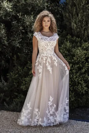 Allure Bridals Modest Dress M706