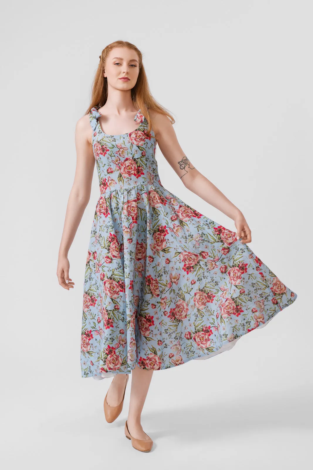 Amelia Dress, Sleeveless