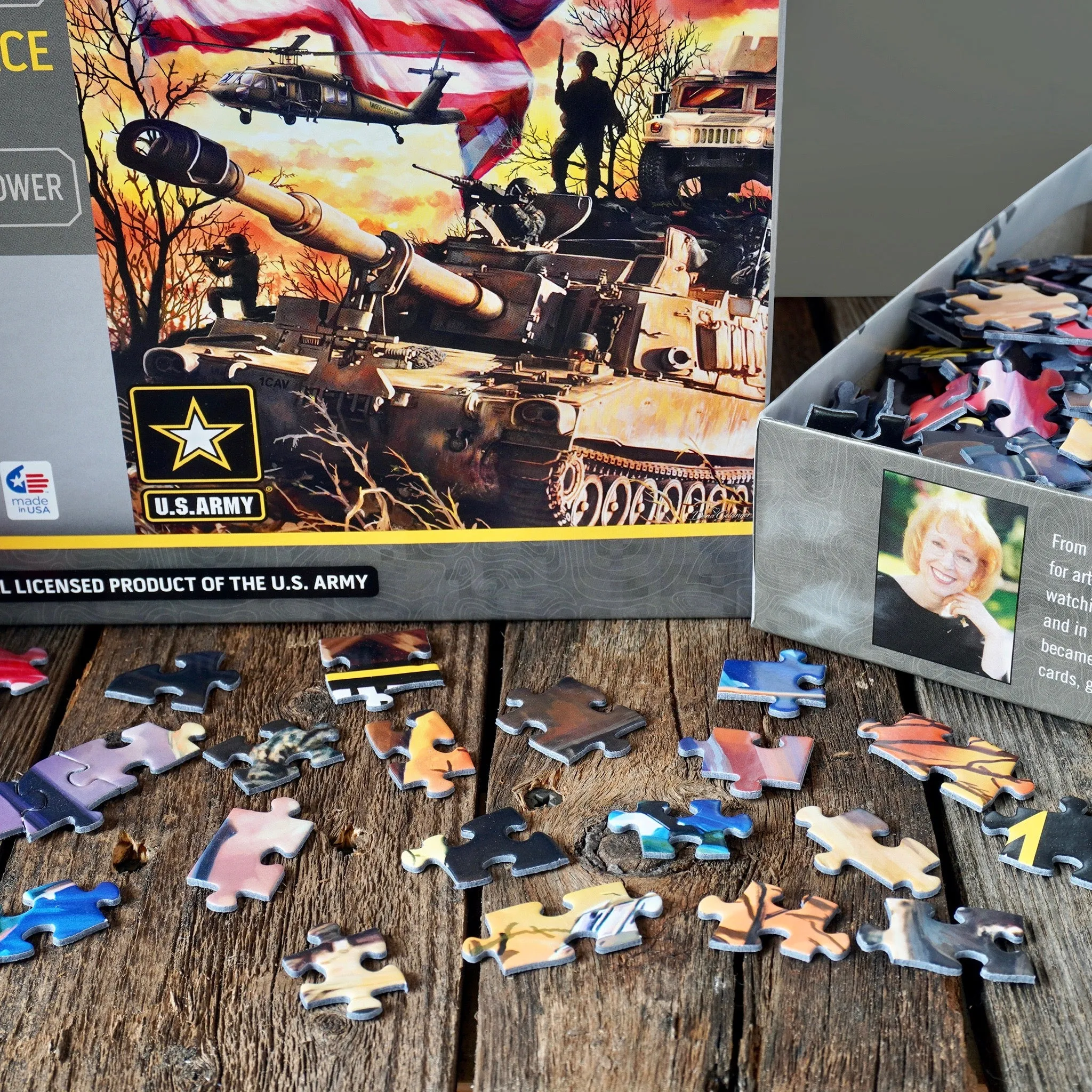 Army Firepower 1,000 Piece Puzzle