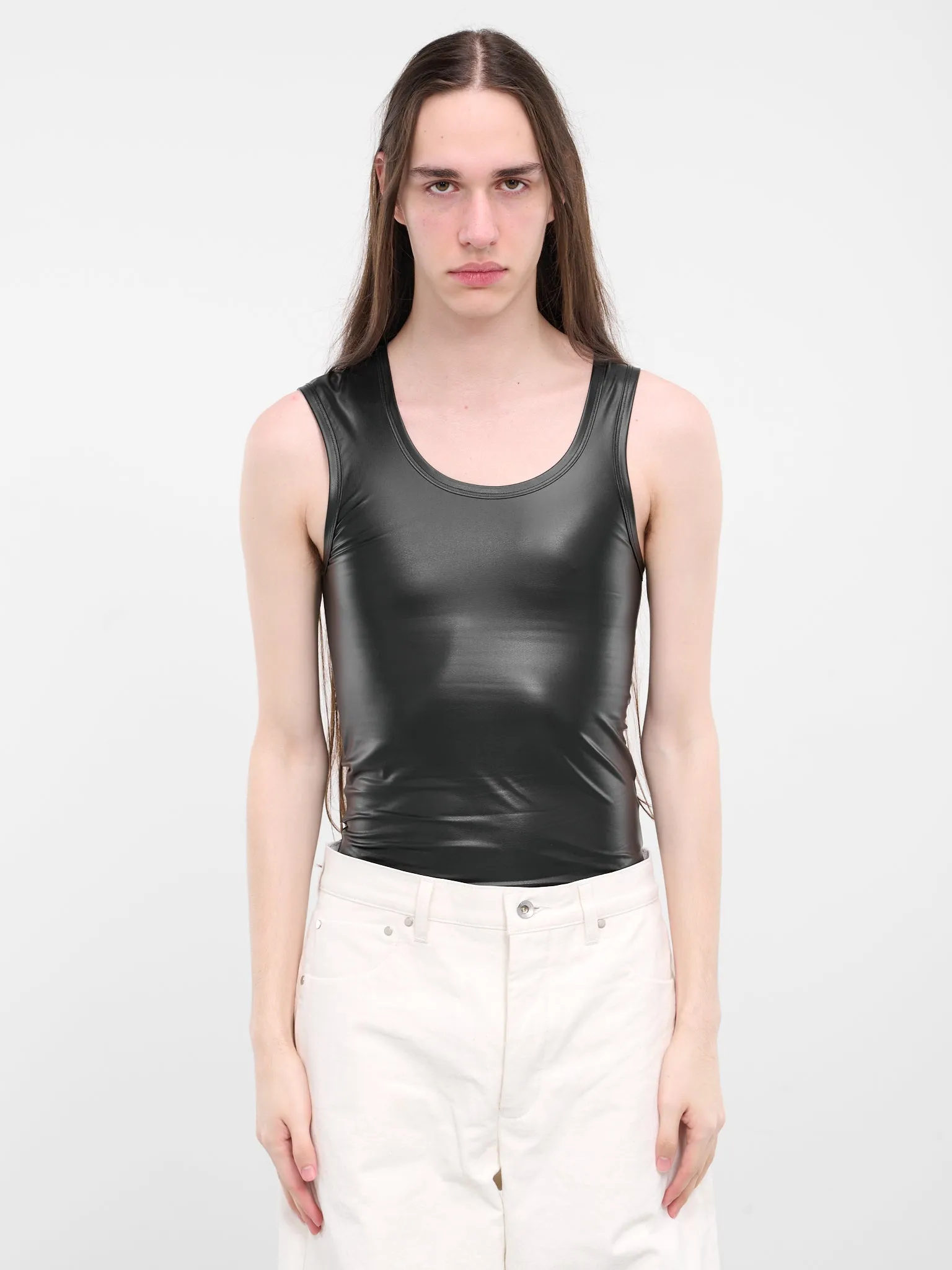 Asymmetric Tank Top (TT-SQ5-550-990-BLACK)