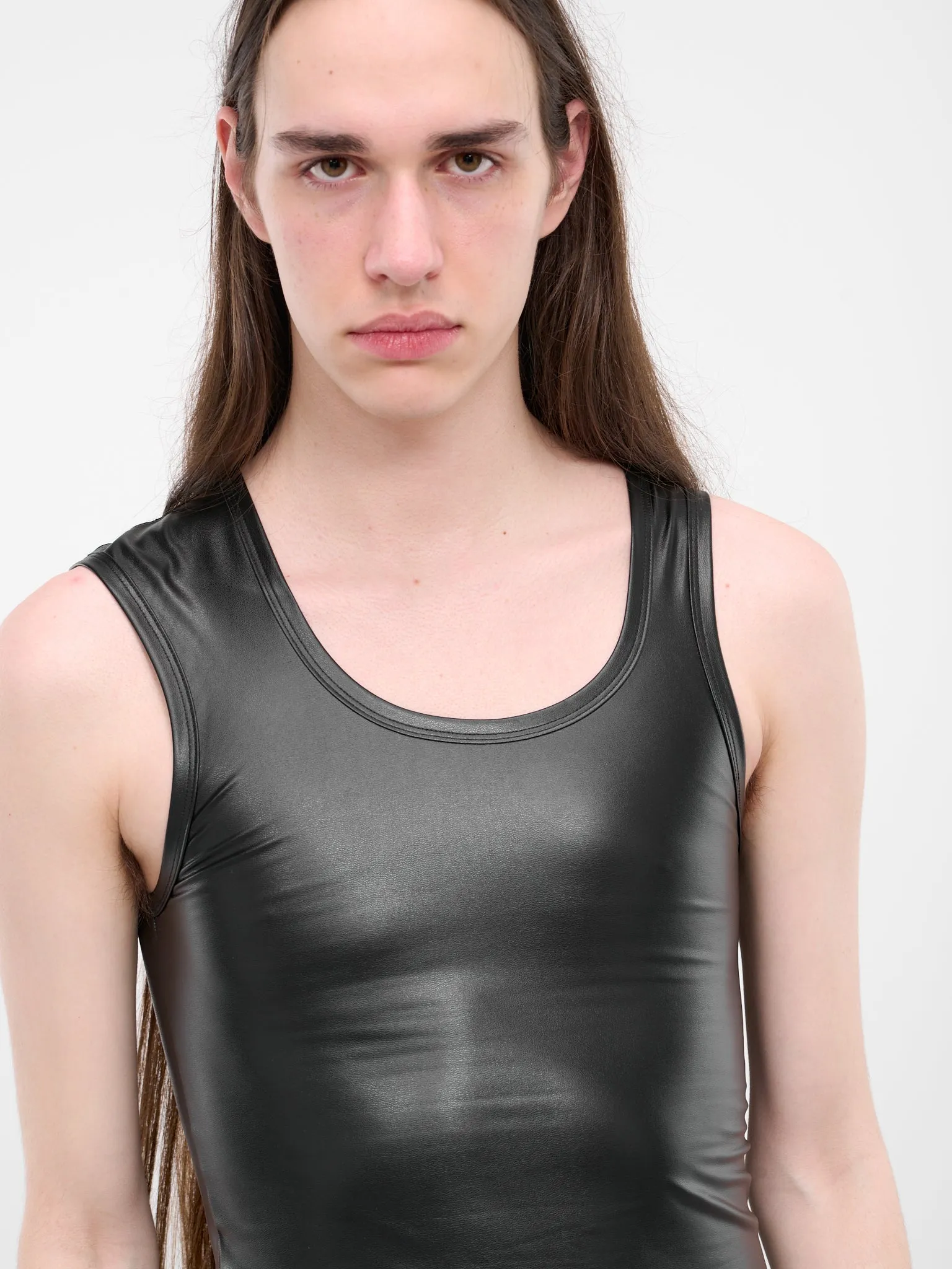 Asymmetric Tank Top (TT-SQ5-550-990-BLACK)