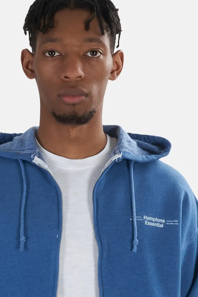 Beach Gradient Hamptons Hoodie Heather Blue