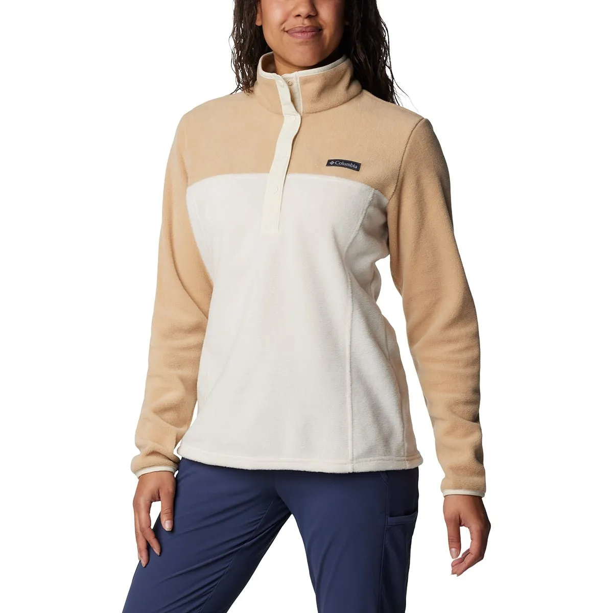 Benton Springs™ Half Snap Fleece Pullover - Chalk