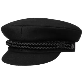 Black Elbe Sailor Cloth Hat by Hammaburg