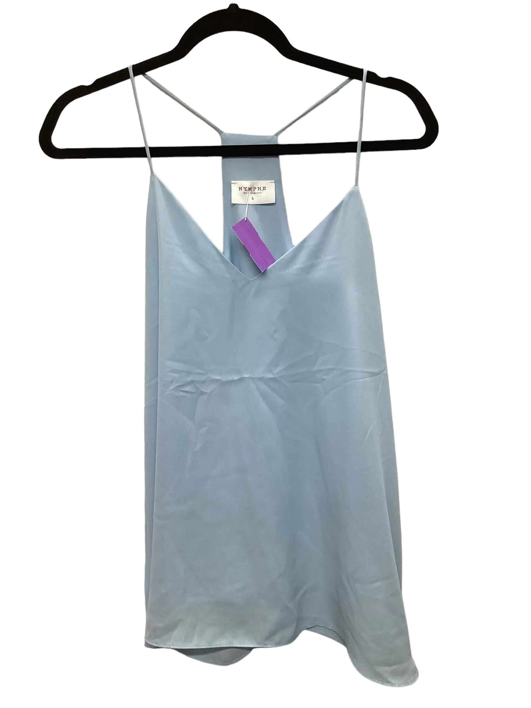 Blue Top Sleeveless Nymphe, Size L