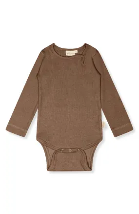 Body L/S Modal - Chocolate Brown