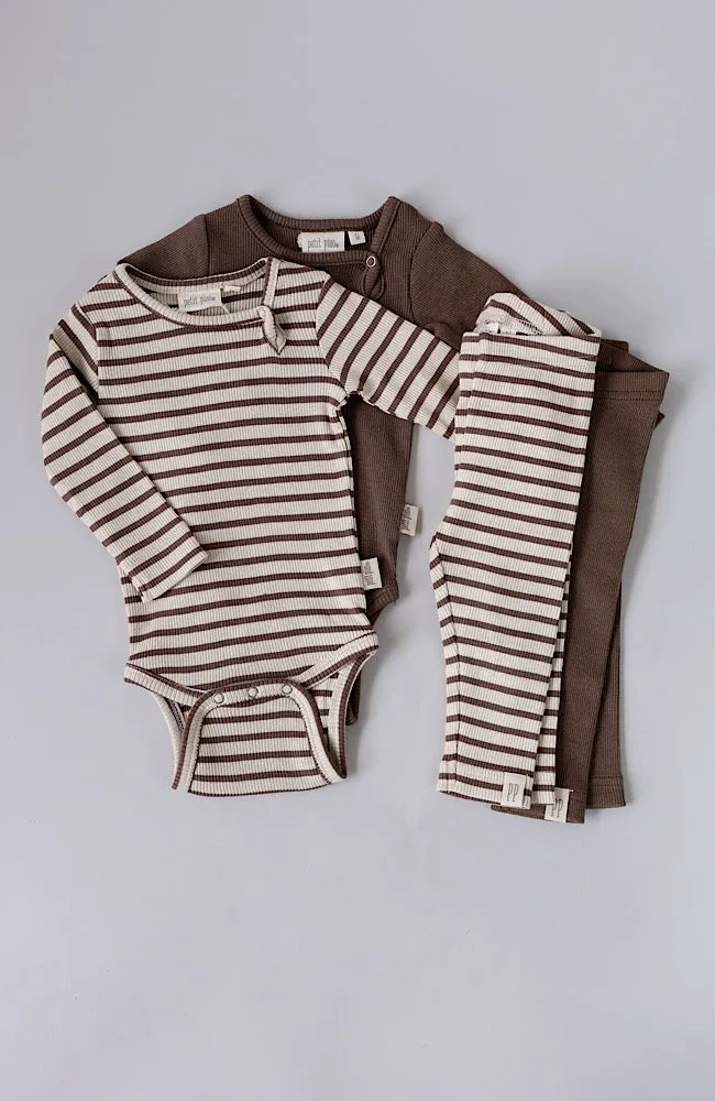 Body L/S Modal - Chocolate Brown