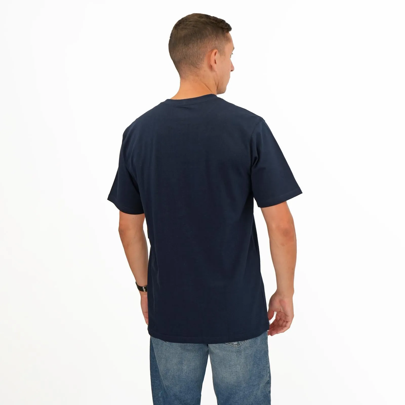 Carhartt Relaxed Fit Heavyweight Navy T-shirt