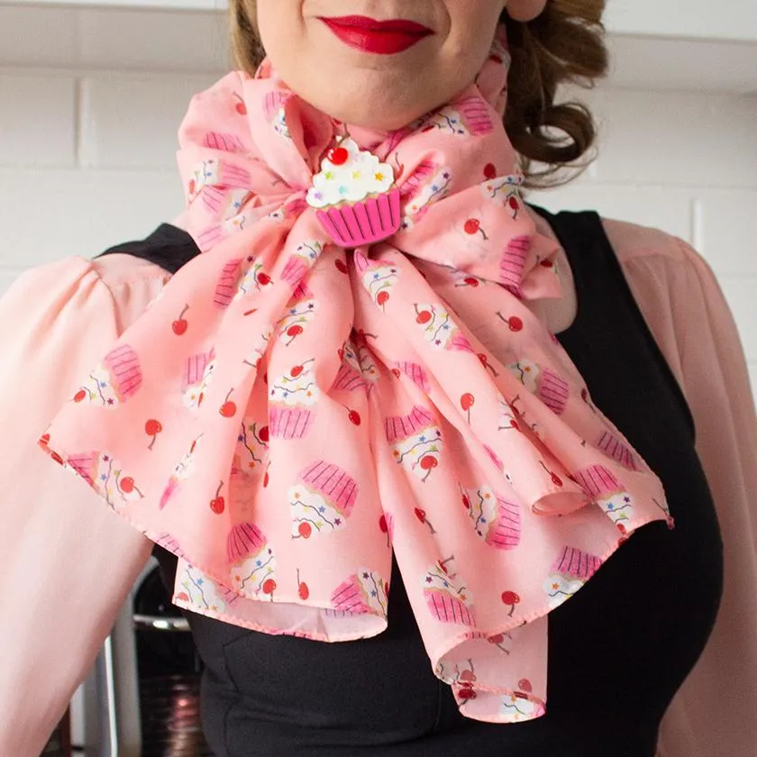 Cherry On Top Neck Scarf