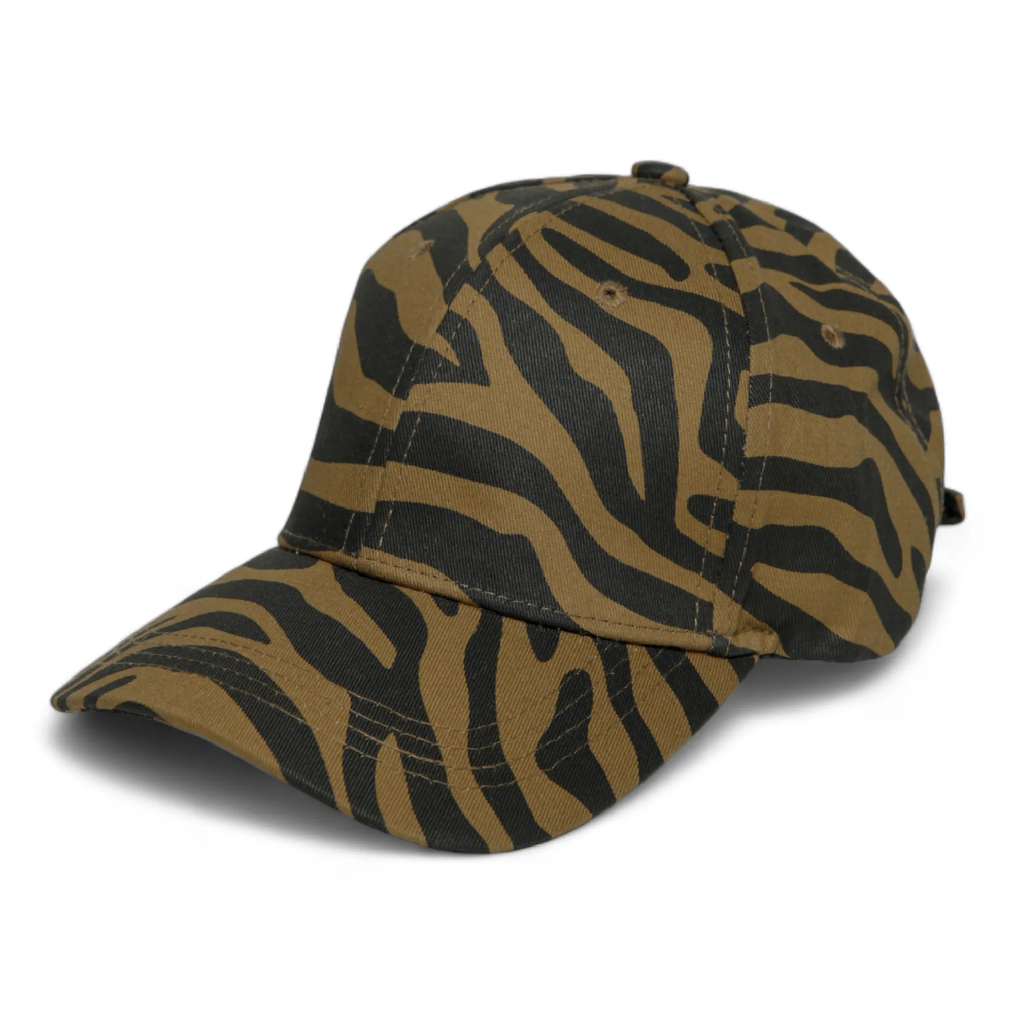 Chokore Cow print Baseball Cap (Light Brown)