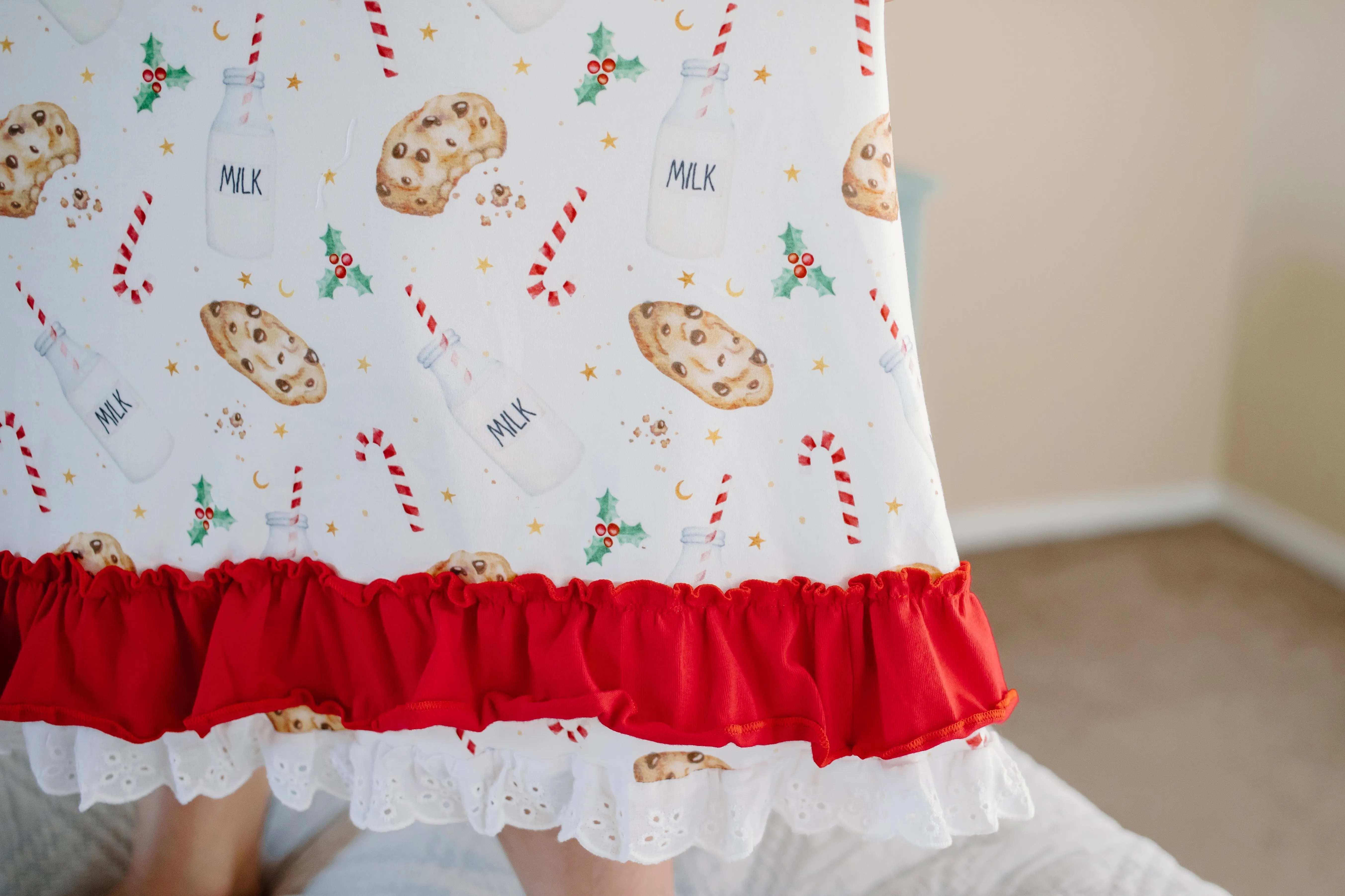 CHRISTMAS COOKIES & MILK NIGHTGOWN