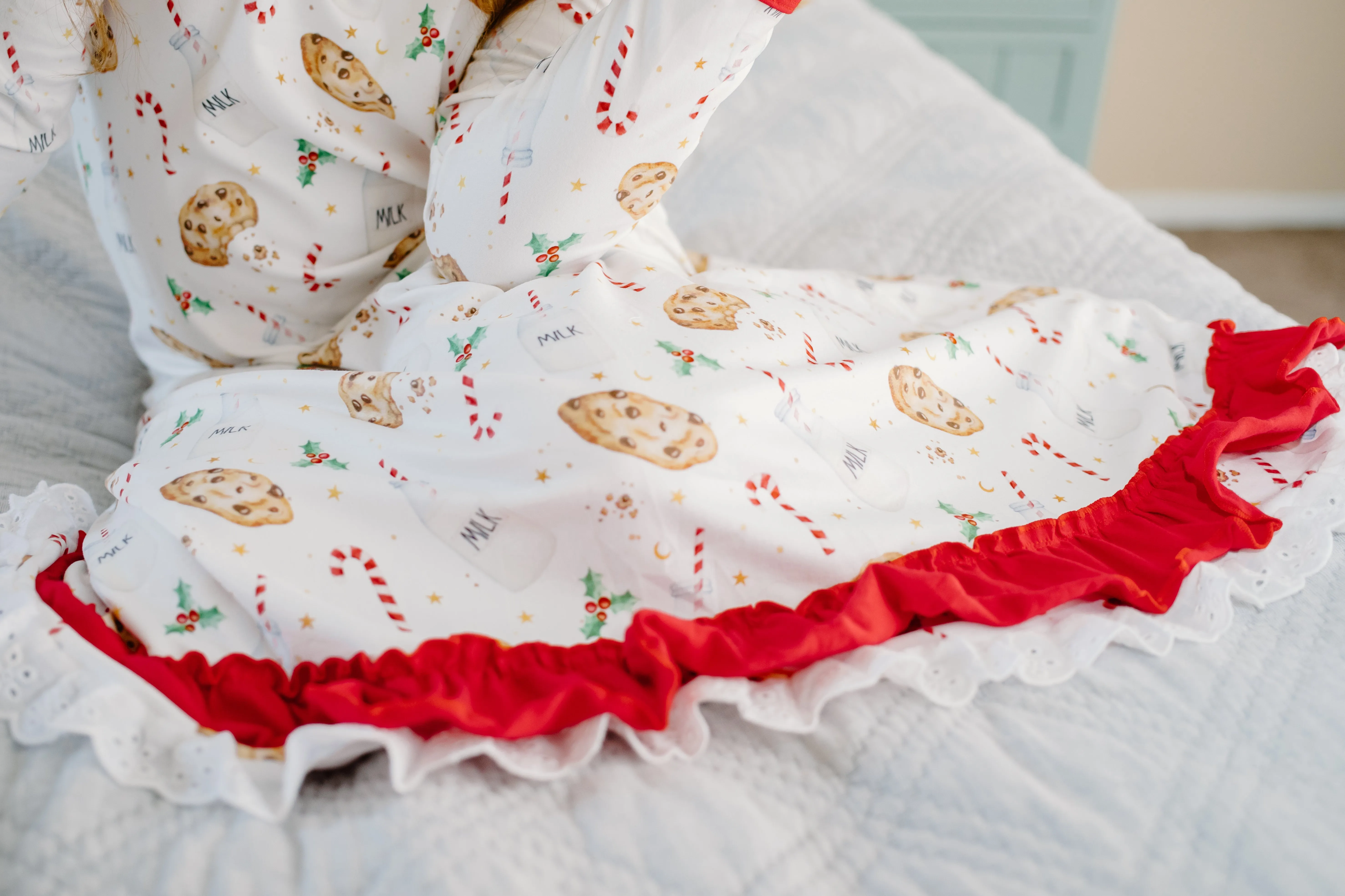 CHRISTMAS COOKIES & MILK NIGHTGOWN