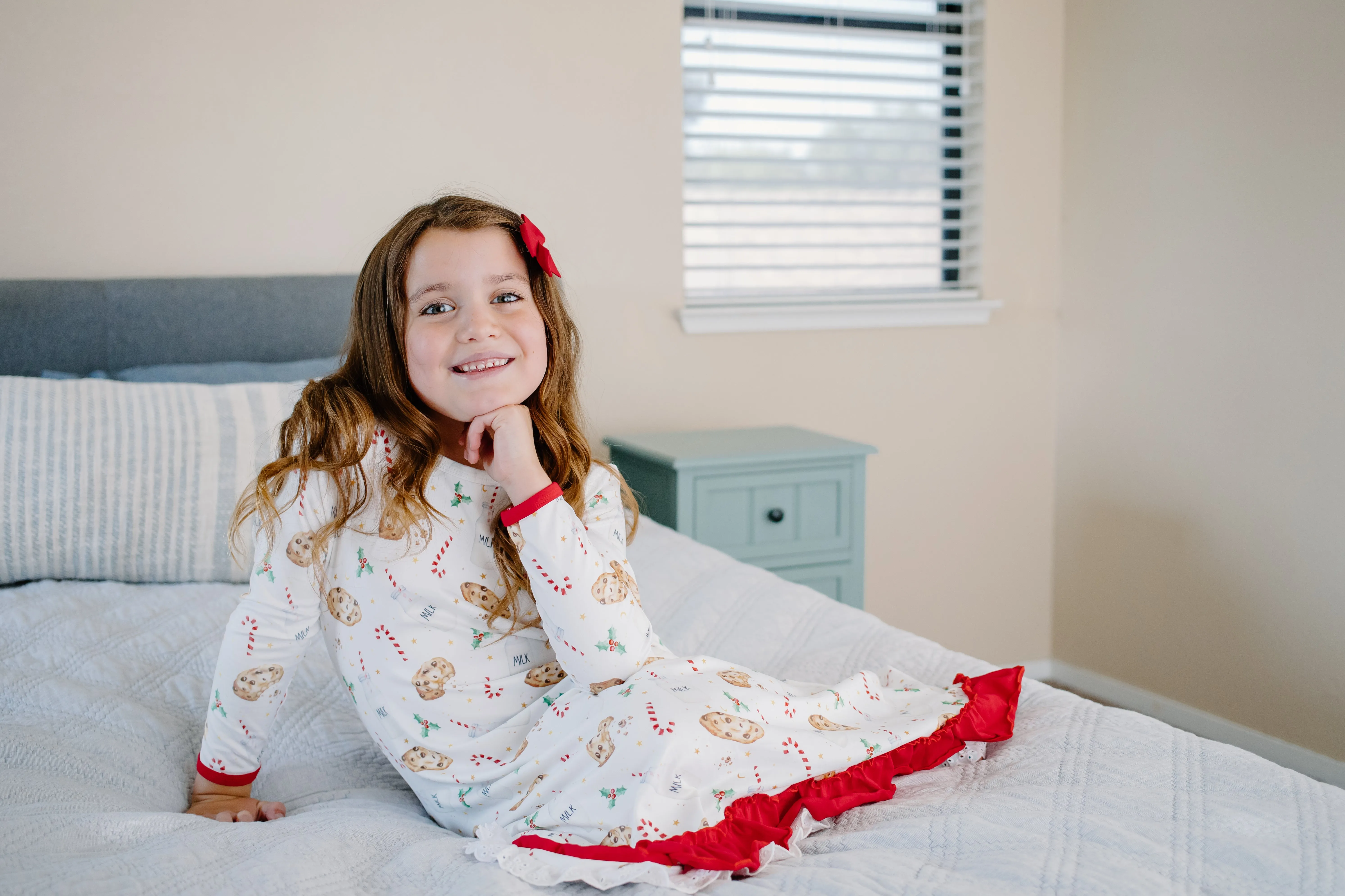 CHRISTMAS COOKIES & MILK NIGHTGOWN