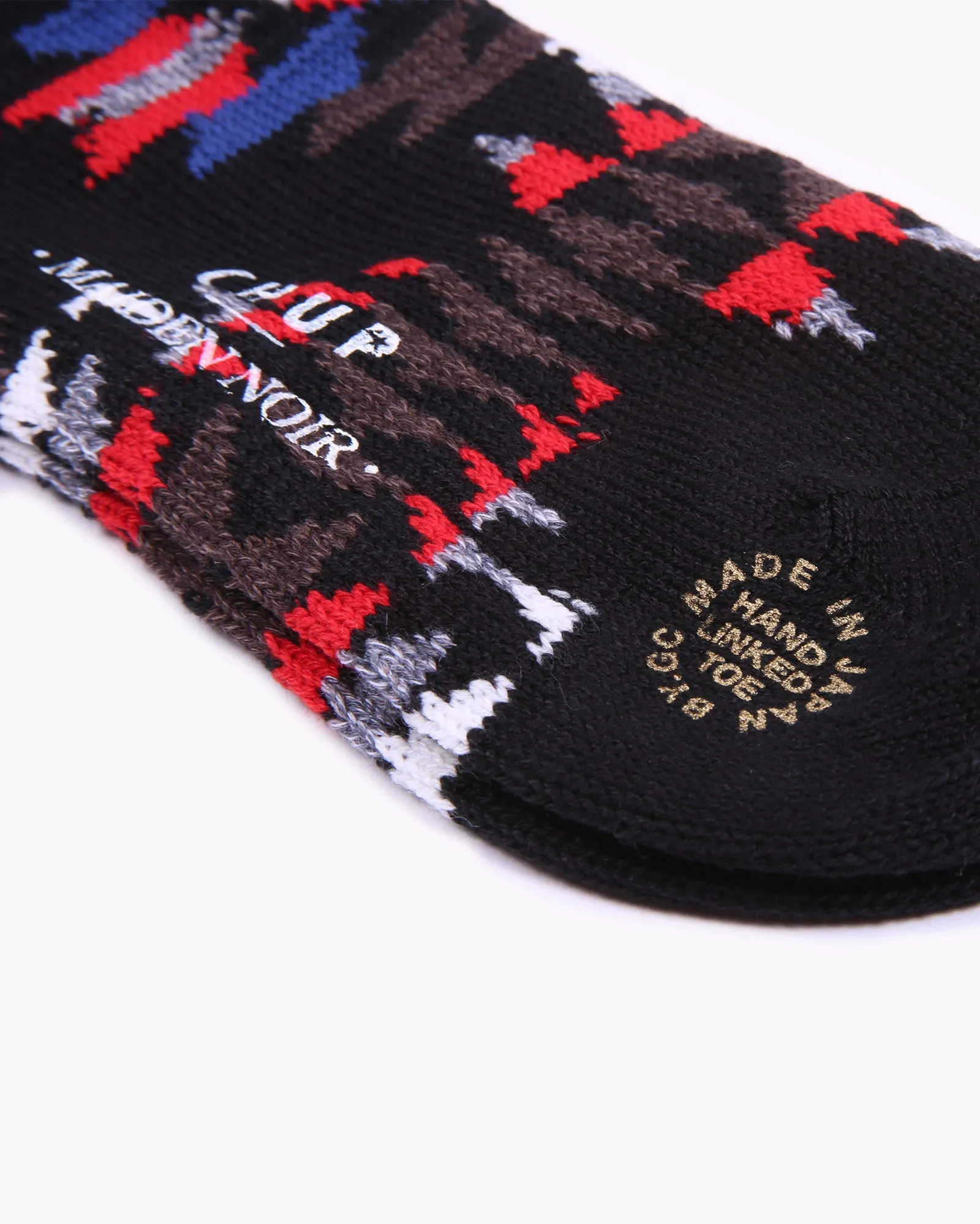 Chup Socks - Black/Red