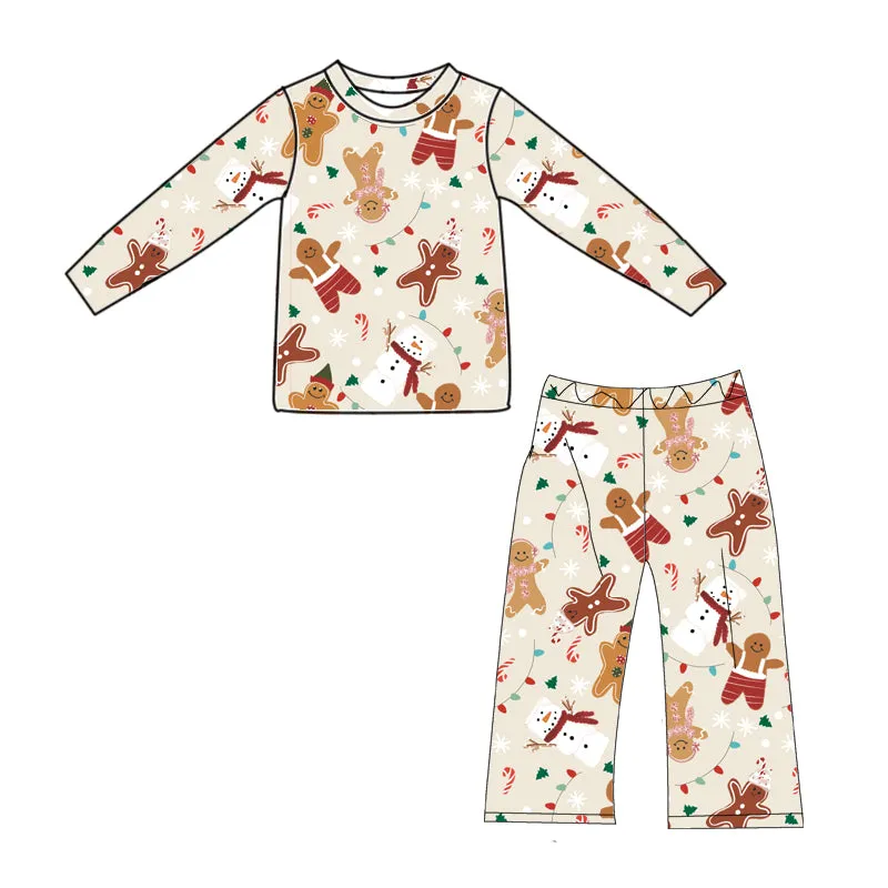 COOKIE CRUMBLE UNISEX PJS - BEIGE