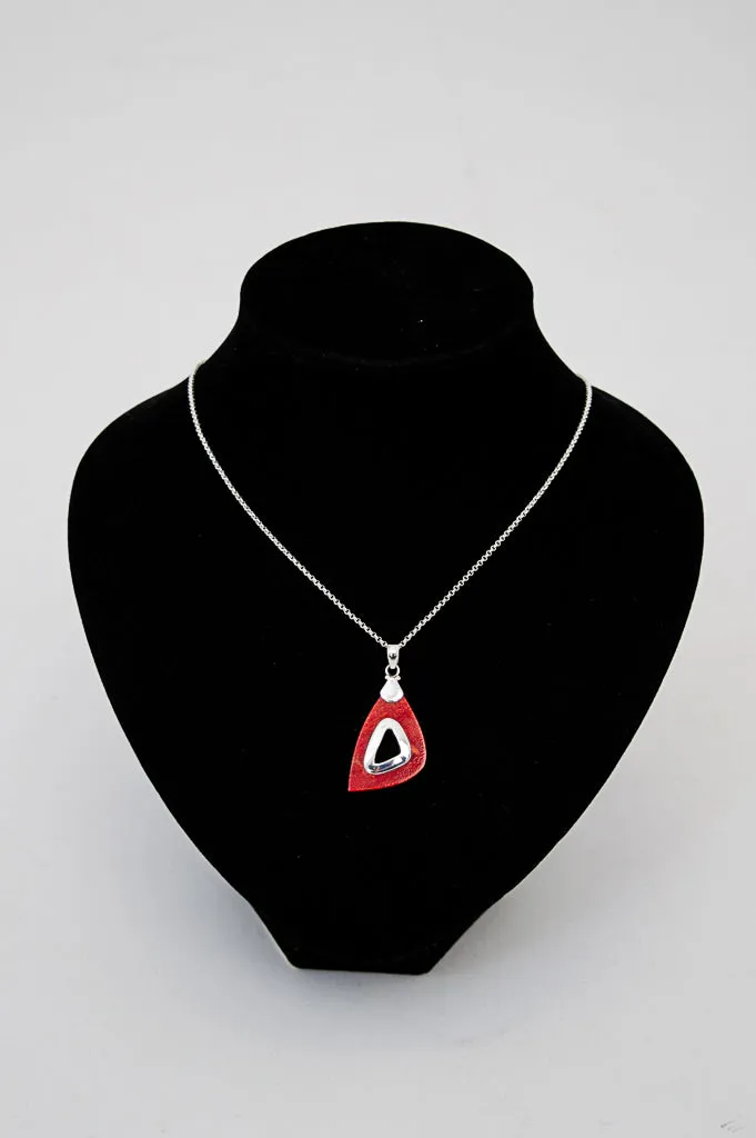 Coral Pendant Necklace - 889