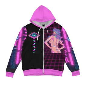 Cybernetic Lust Zip Up Hoodie