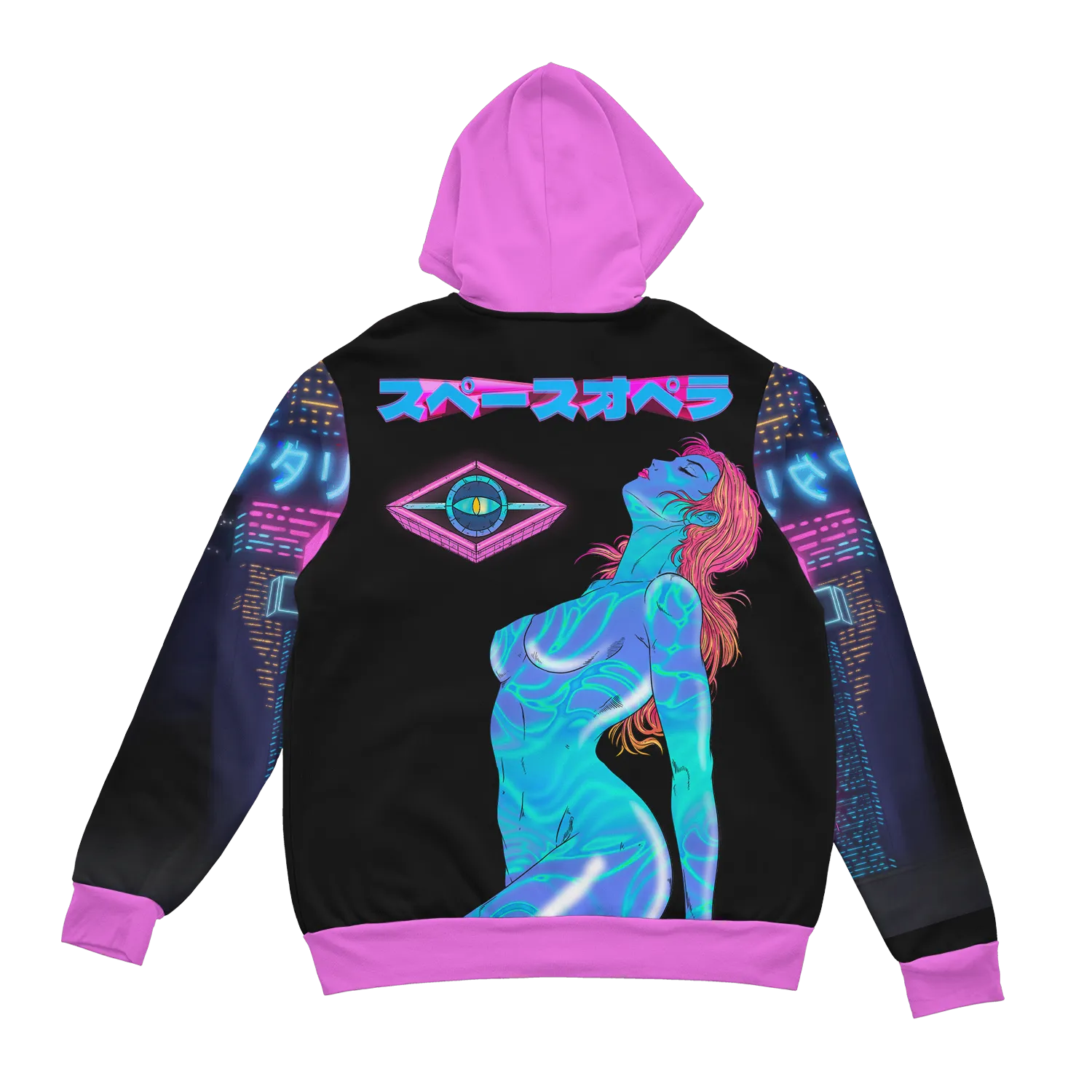 Cybernetic Lust Zip Up Hoodie