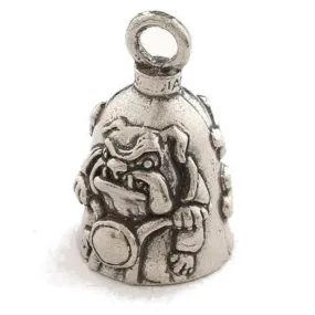 Daniel Smart Guardian Bell® Bulldog, Pewter, 1.5 x 1 in