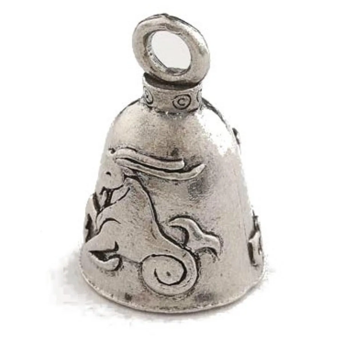 Daniel Smart Guardian Bell® Capricorn, Pewter, 1.5 x 1 in