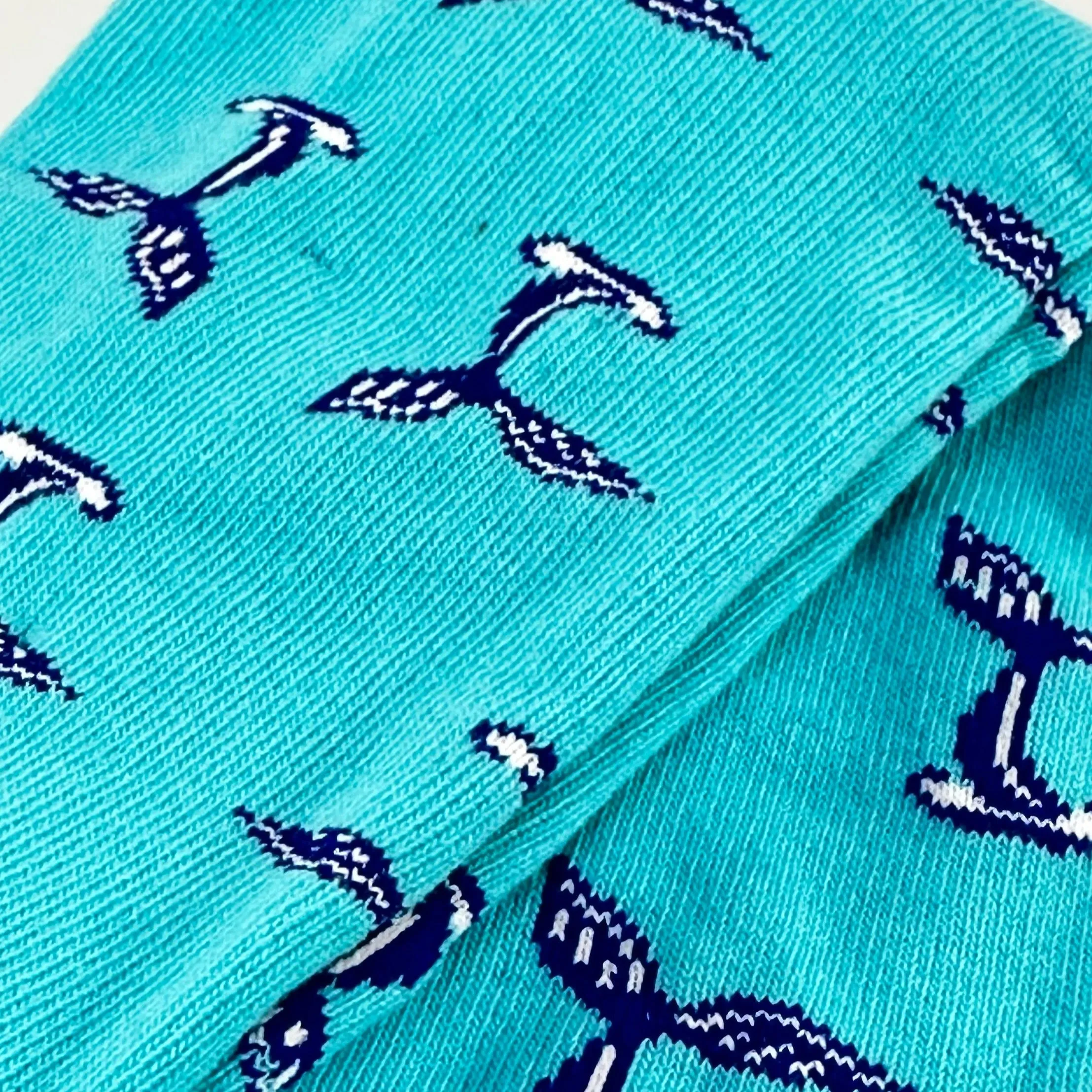 Dolphin Tails Pattern Socks from the Sock Panda (Adult Medium - Women's Shoe Sizes 5-10)