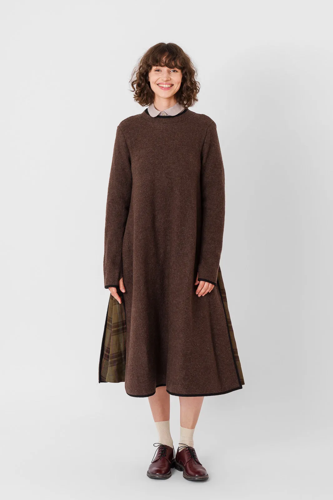 Double Slit Dress, Wool