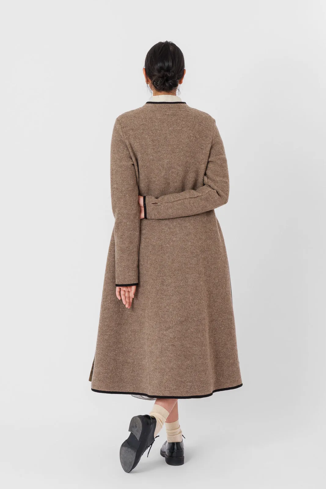 Double Slit Dress, Wool