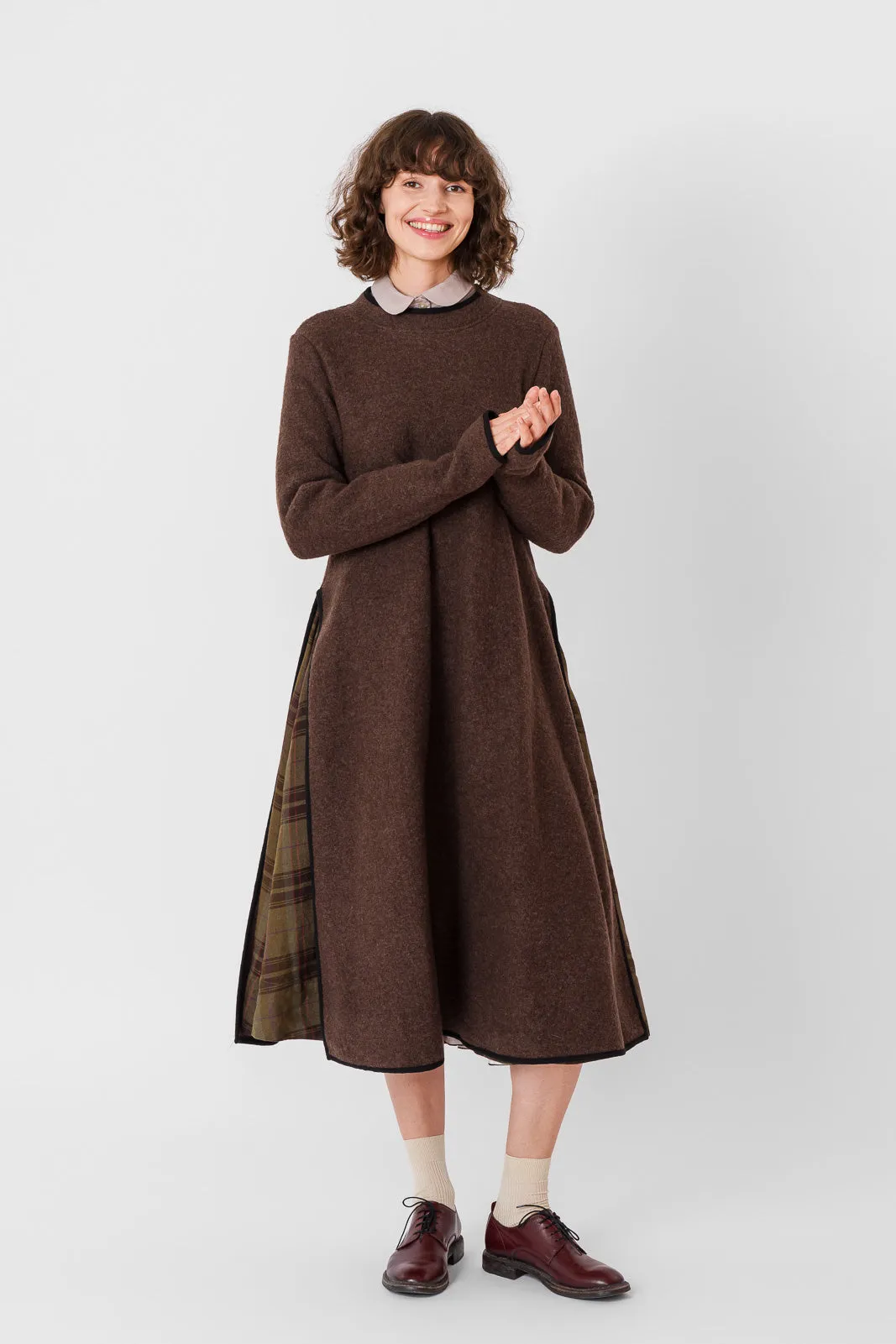 Double Slit Dress, Wool