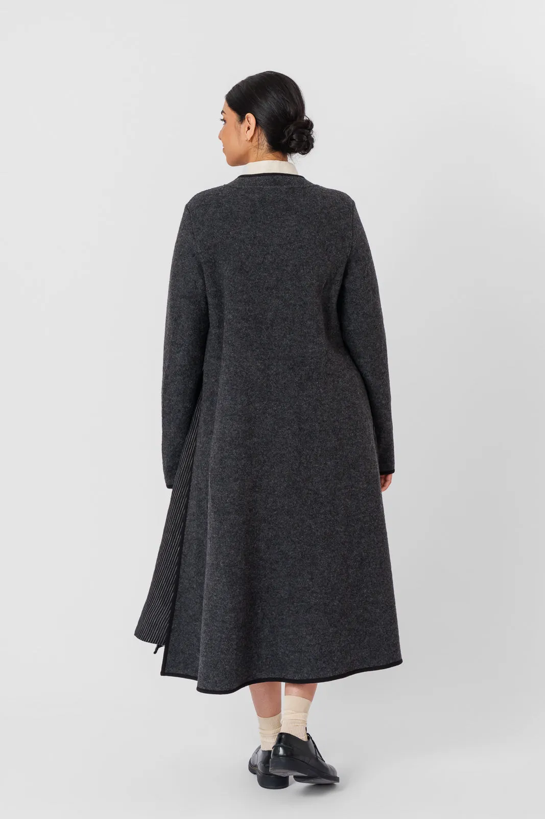 Double Slit Dress, Wool