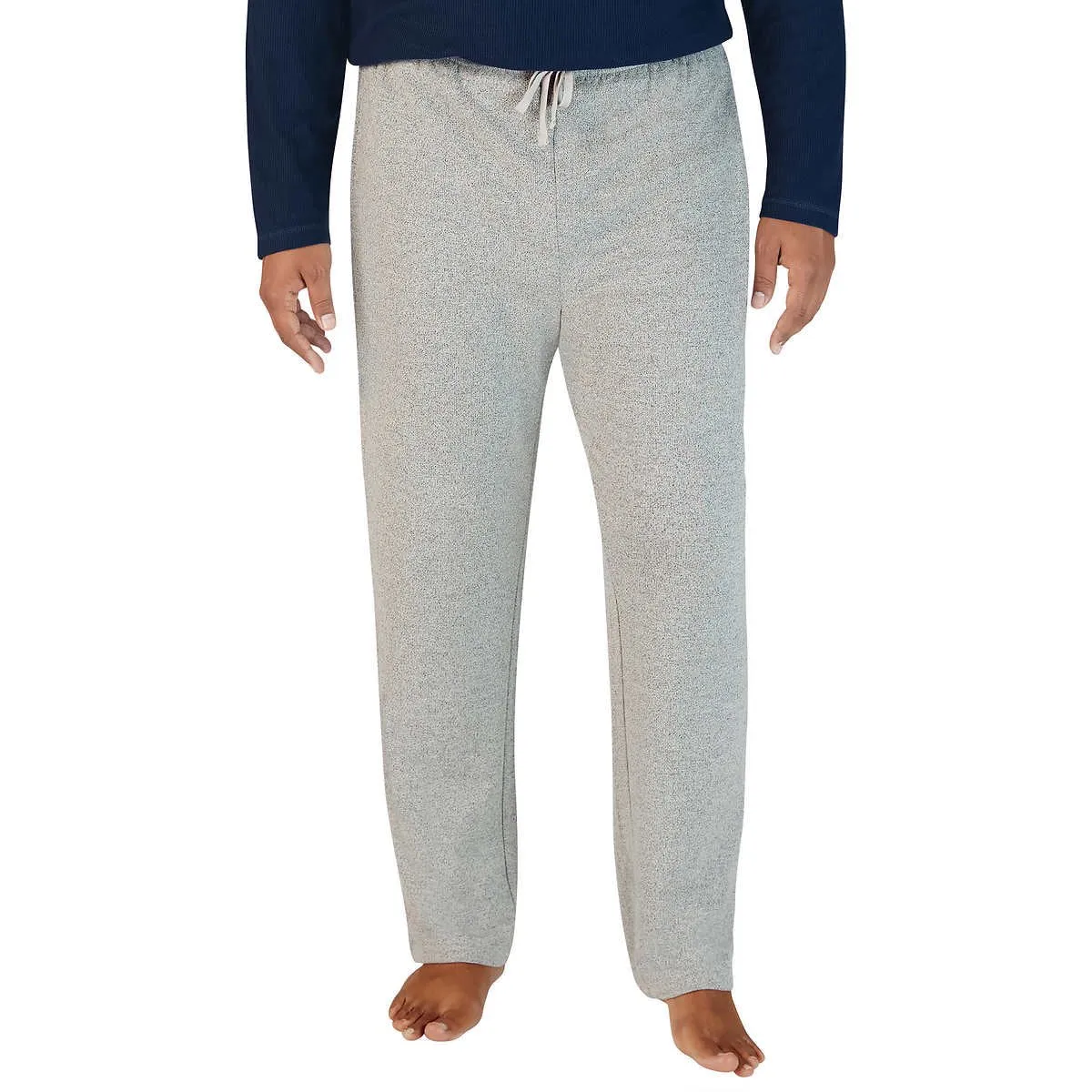 Eddie Bauer Men’s  2-Piece Super Soft Top & Bottom PJ Lounge Set Gray