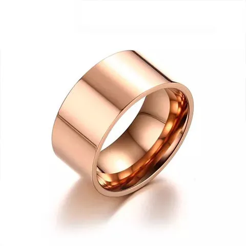 Fashion Wide Ring Rose Gold