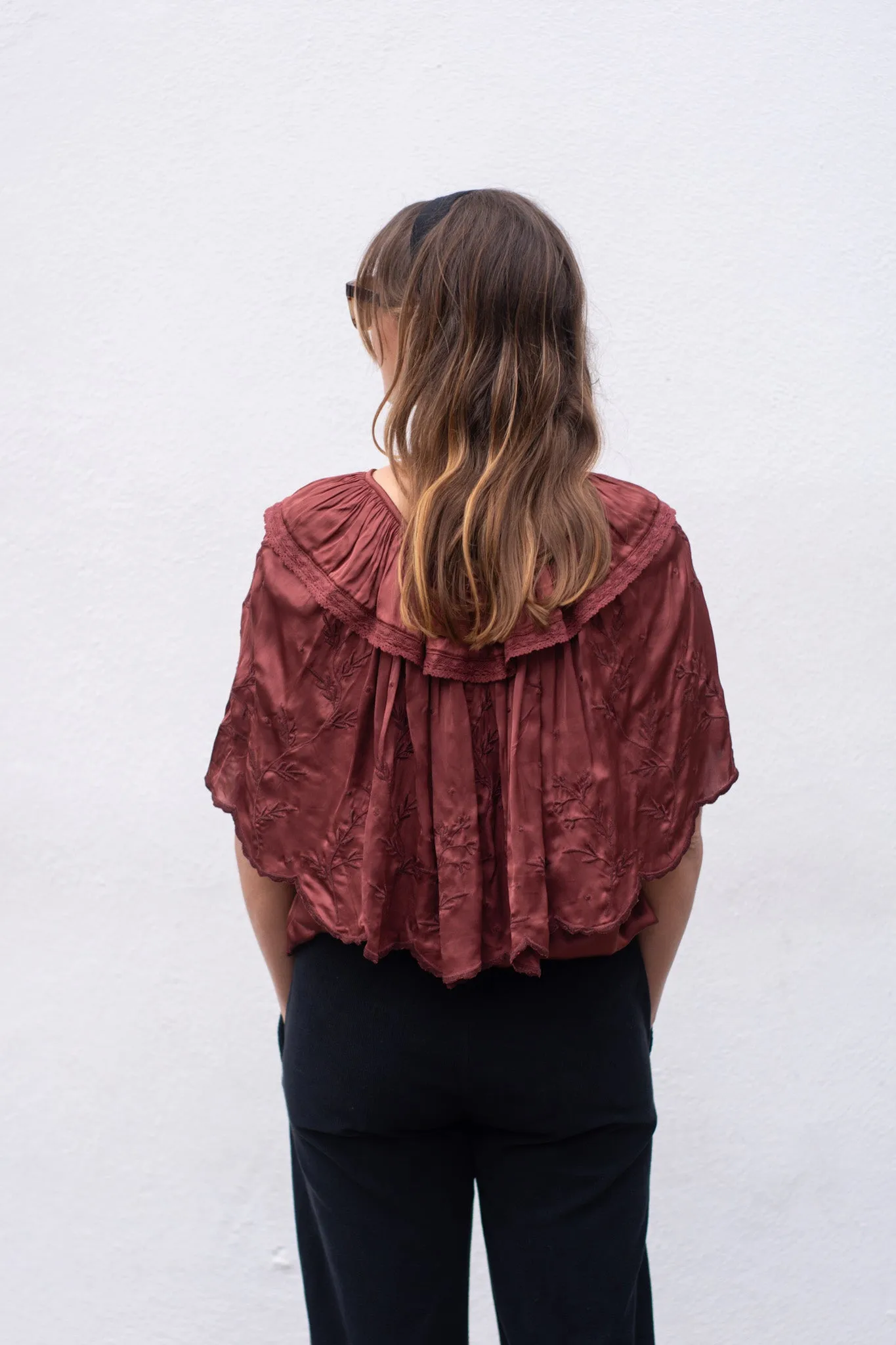 Faune Eden Burnt Sienna Blouse