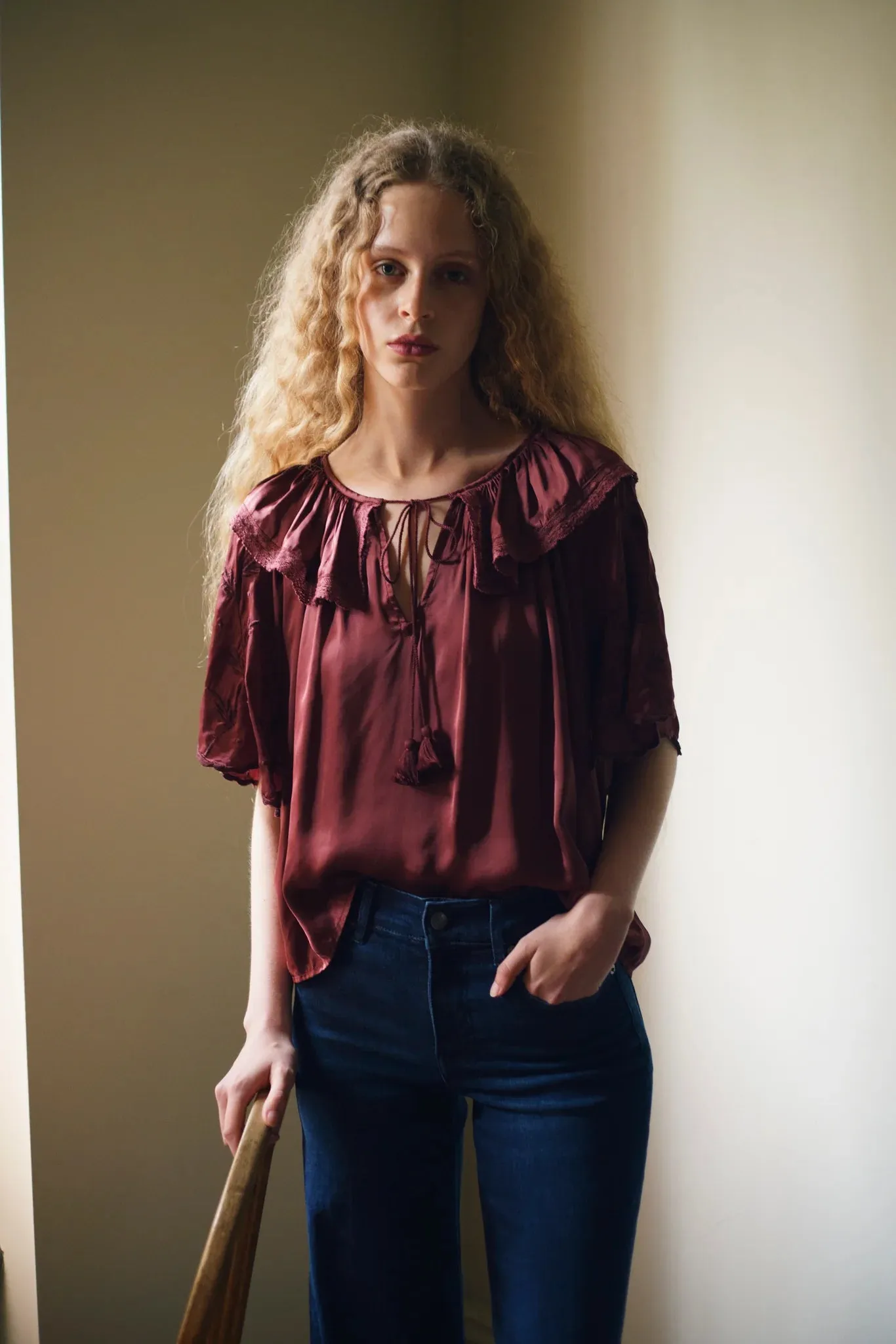 Faune Eden Burnt Sienna Blouse