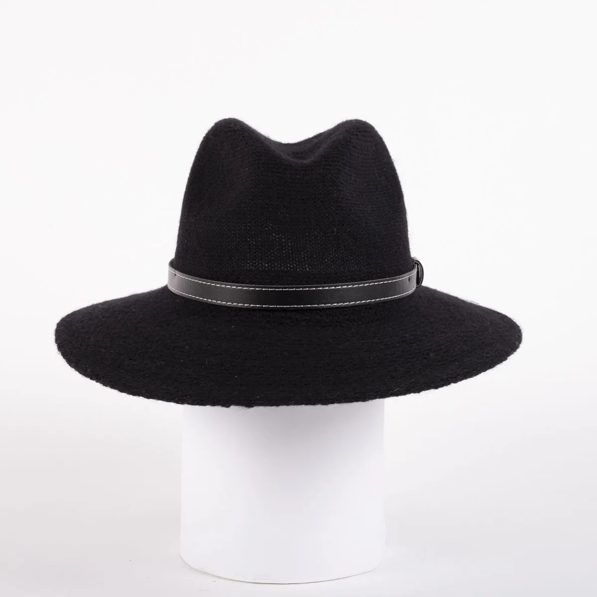 FELINA - FEDORA WITH LEATHER TIE