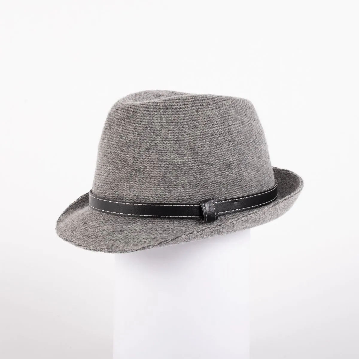 FELINE - TRILBY FEDORA WITH LEATHER TIE