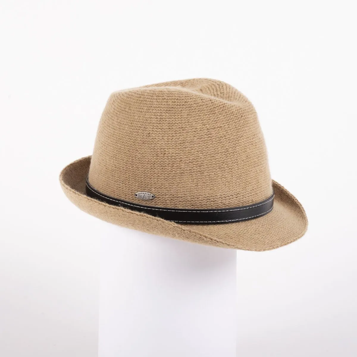 FELINE - TRILBY FEDORA WITH LEATHER TIE