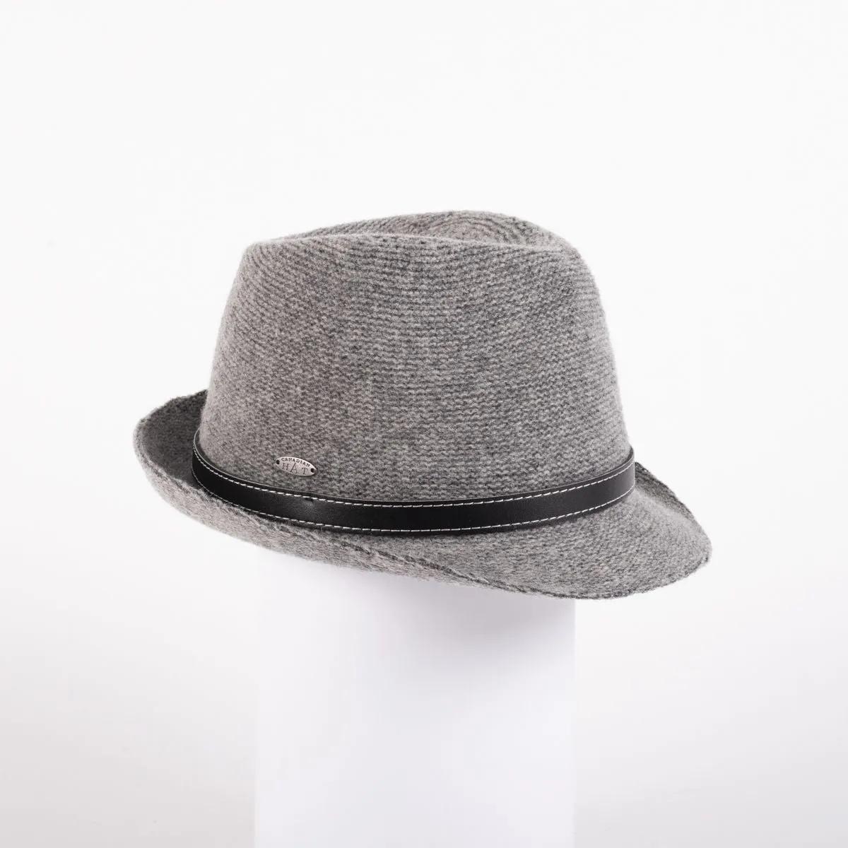 FELINE - TRILBY FEDORA WITH LEATHER TIE