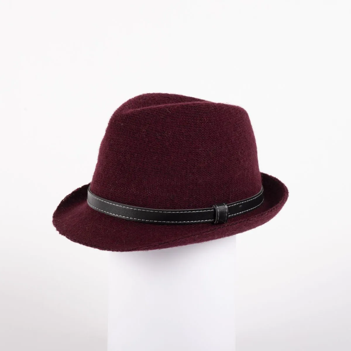 FELINE - TRILBY FEDORA WITH LEATHER TIE