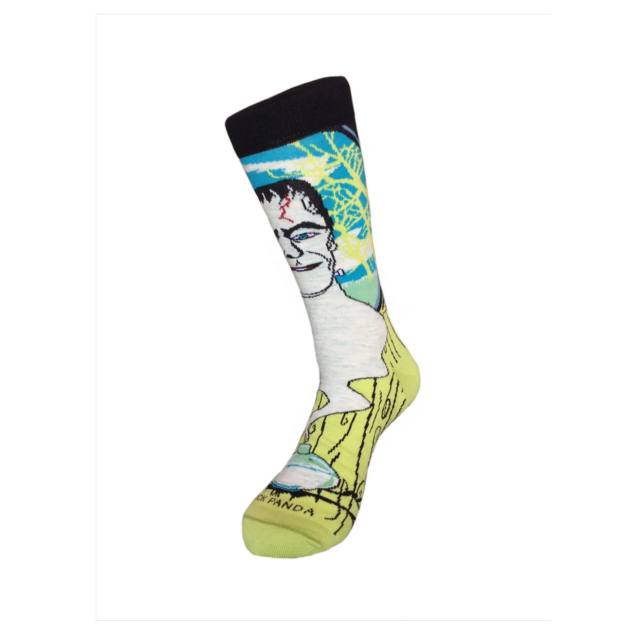 Frankenstein's Monster Socks from the Sock Panda (Adult Large - Men's Shoe Sizes 8-12)