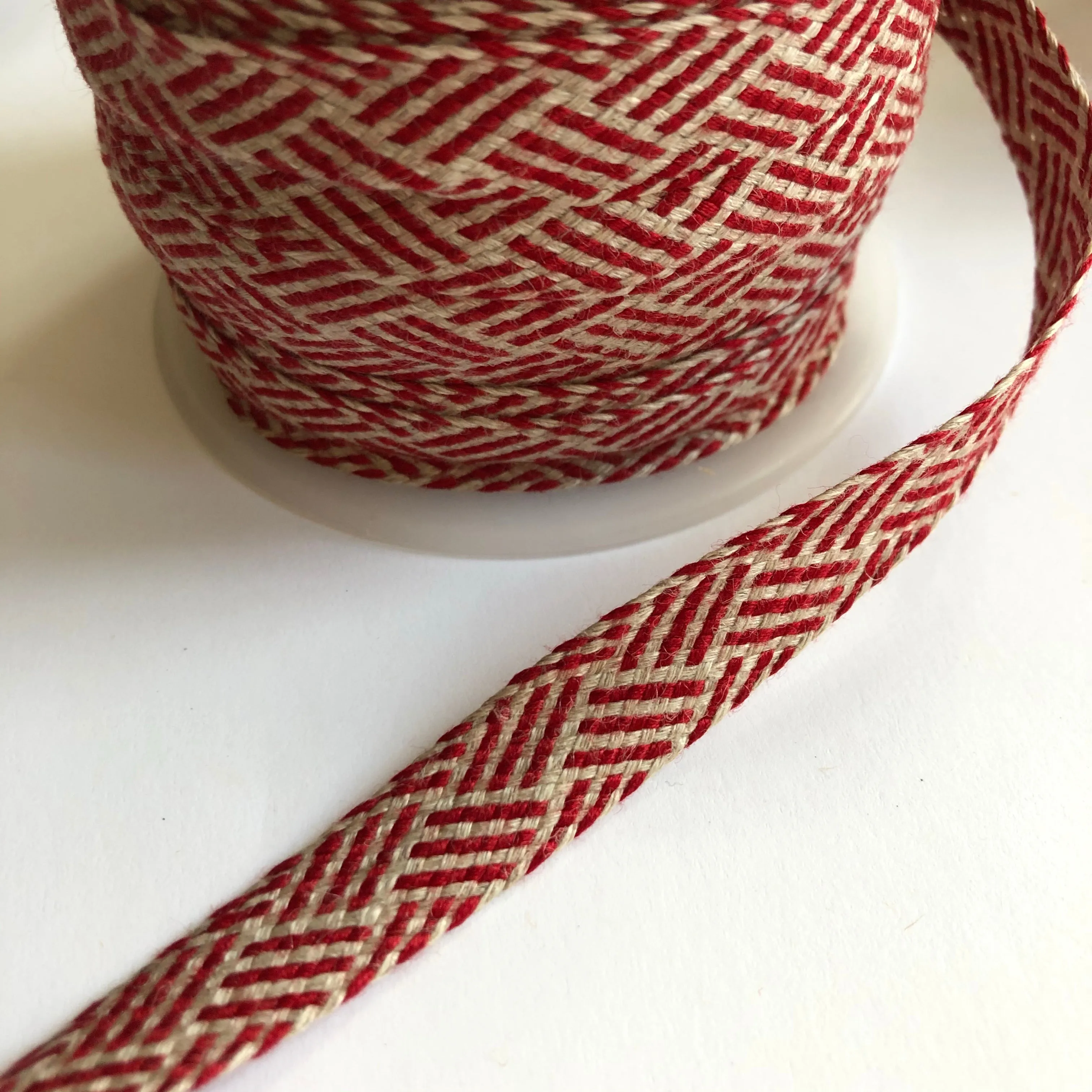 French Cotton Basketweave Trim