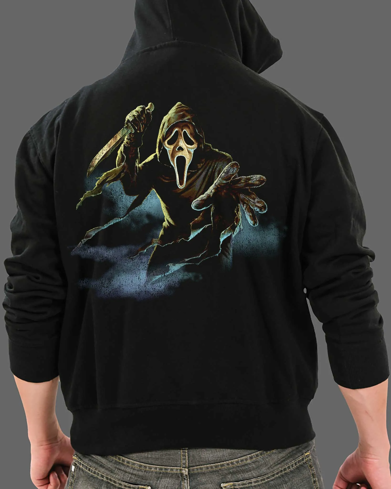 Ghost Face - Classic - Zippered Hoodie