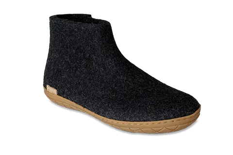 glerups Boot Charcoal Rubber