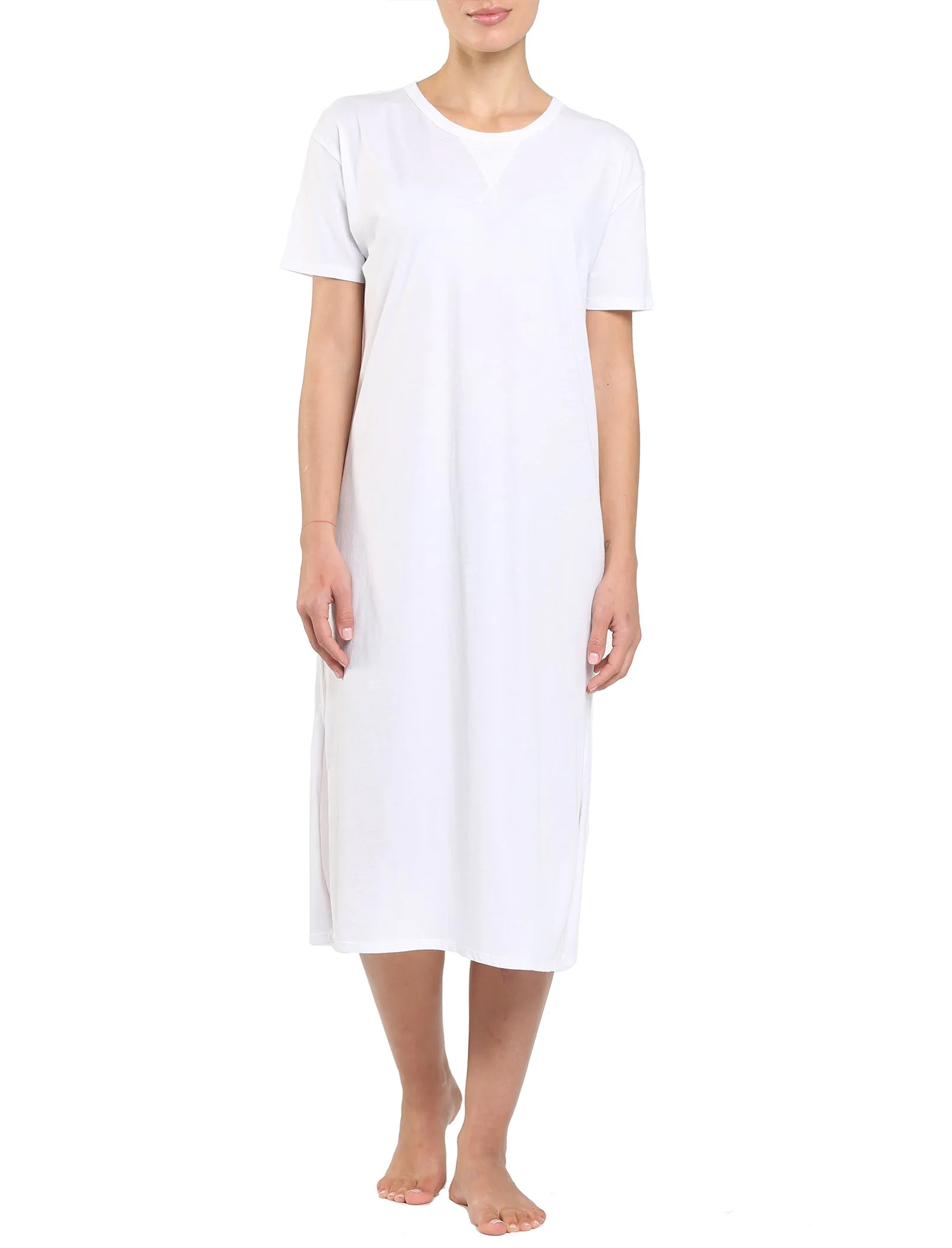 Jada Organic Cotton Knit Nightgown