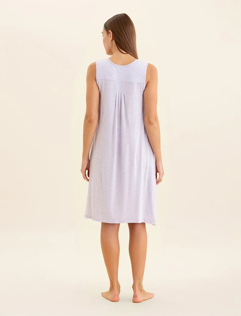 Kate Modal Soft Pleat Front Nightgown