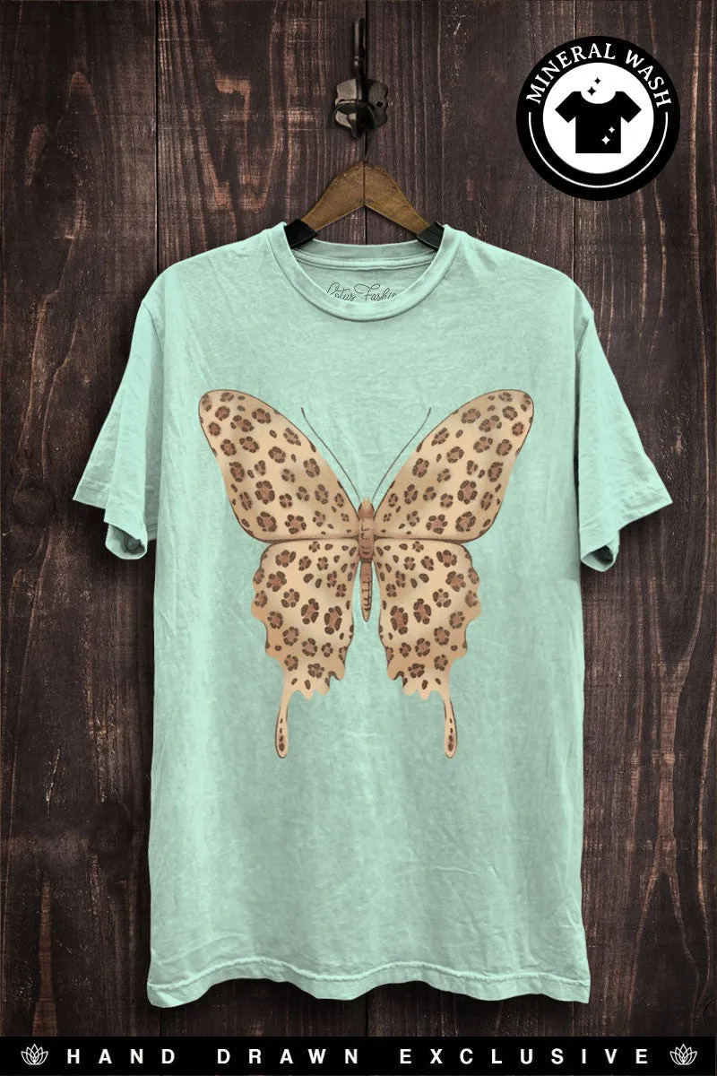 Leopard Butterfly Tee