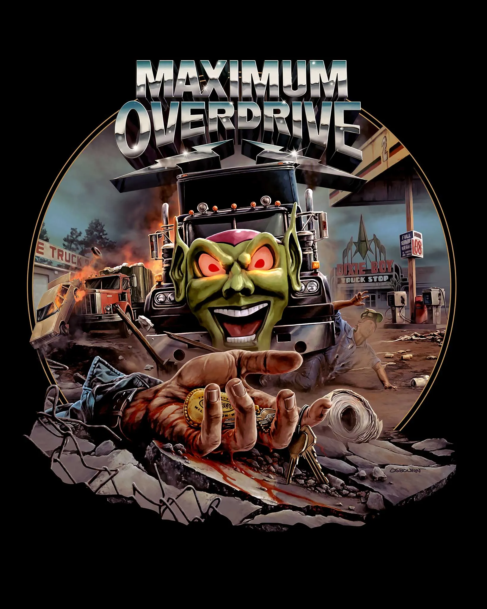 Maximum Overdrive - Zippered Hoodie